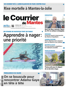 Cover of Le Courrier de Mantes