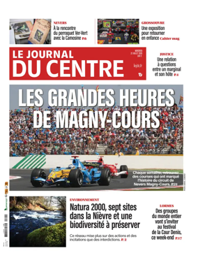 Cover of Le Journal du Centre