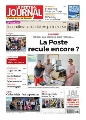 Cover of Le Petit Journal - L'hebdo des Landes et du Lot-et-Garonne