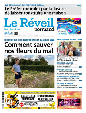 Cover of Le Reveil Normand (Eure / Eure-et-Loir)