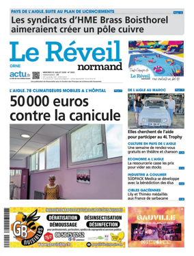 Cover of Le Reveil Normand (Orne)