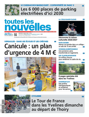Cover of Toutes les Nouvelles (Versailles / Saint-Quentin-en-Yvelines)
