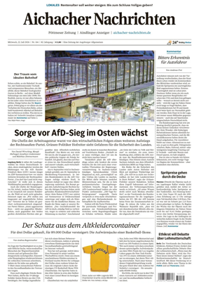 Cover of Aichacher Nachrichten