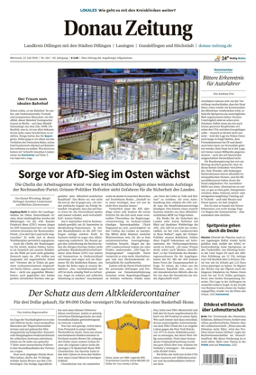 Cover of Donau Zeitung