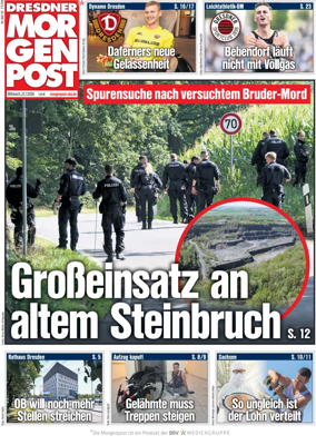Cover of Dresdner Morgenpost