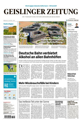 Cover of Geislinger Zeitung