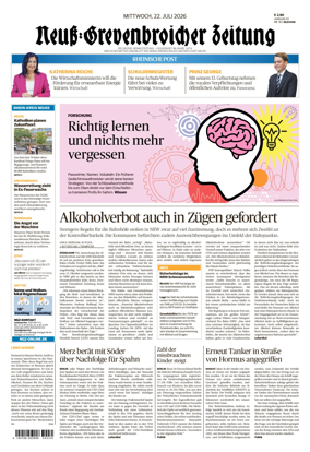 Cover of Neuss-Grevenbroicher Zeitung Neuss