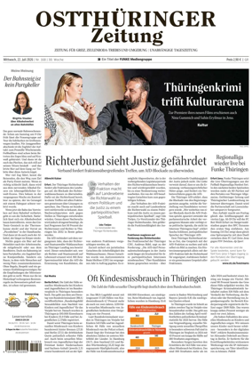 Cover of Ostthuringer Zeitung (Greiz)