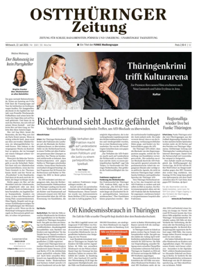 Cover of Ostthuringer Zeitung (Posneck)