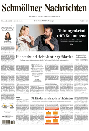 Cover of Ostthuringer Zeitung (Schmolln)