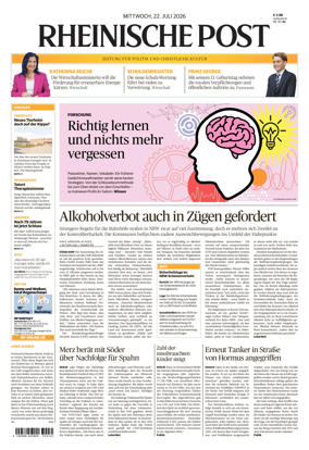 Cover of Rheinische Post Duisburg