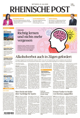 Cover of Rheinische Post – Dusseldorf Stadt