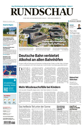 Cover of Rundschau fur den Schwabischen Wald – Der Kocherbote