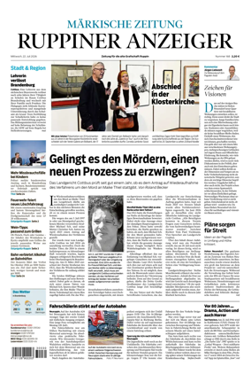 Cover of Ruppiner Anzeiger