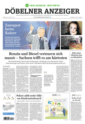 Cover of Sachsische Zeitung (Dobeln)