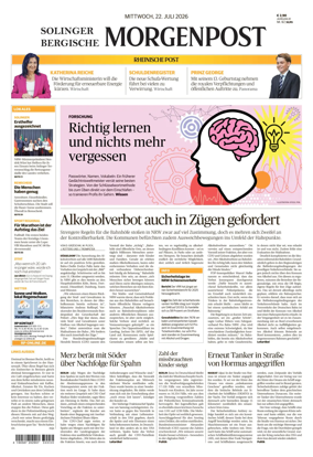 Cover of Solinger Bergische Morgenpost/Remscheid