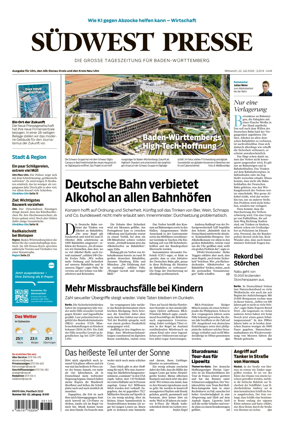 Cover of Sudwest Presse