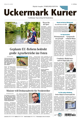 Cover of Templiner Zeitung