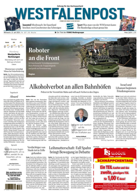 Cover of Westfalenpost (Brilon)