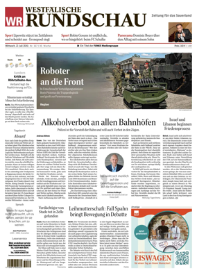 Cover of Westfalische Rundschau (Arnsberg)