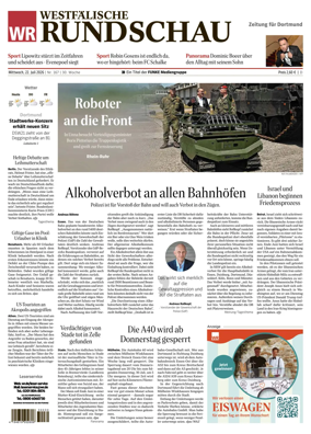 Cover of Westfalische Rundschau (Dortmund-Sud II)