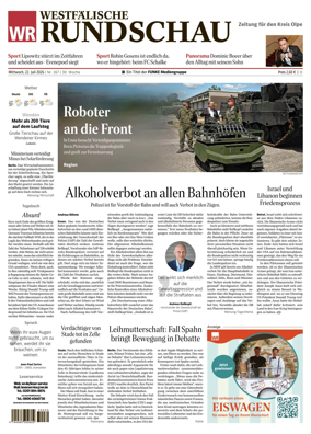 Cover of Westfalische Rundschau (Olpe)