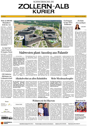 Cover of Zollern-Alb-Kurier (Balingen)