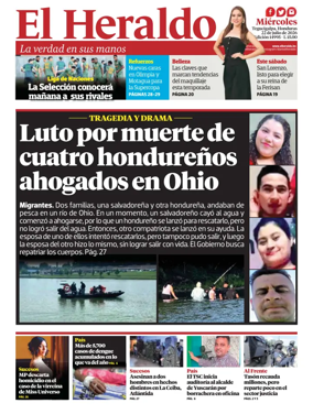 Cover of Diario El Heraldo