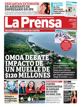 Cover of Diario La Prensa