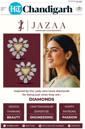 Cover of Hindustan Times (Chandigarh) - Live