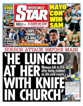 Cover of Irish Daily Star
