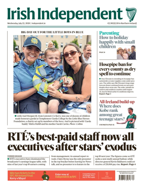 Cover of Irish Independent