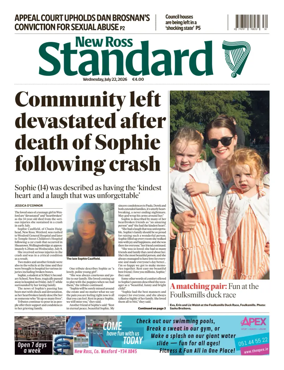 Cover of New Ross Standard