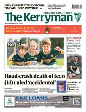 Cover of The Kerryman (South Kerry Edition)