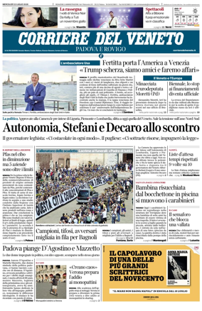 Cover of Corriere del Veneto (Padova e Rovigo)