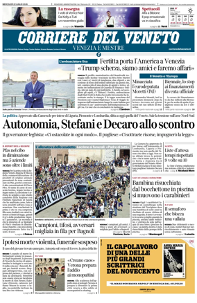 Cover of Corriere del Veneto (Venezia e Mestre)
