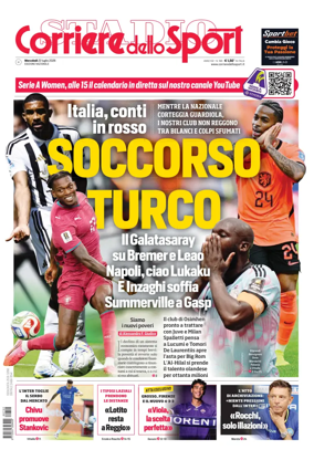 Cover of Corriere dello Sport (Lombardia)