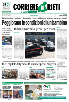 Cover of Corriere di Rieti