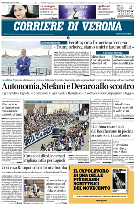 Cover of Corriere di Verona