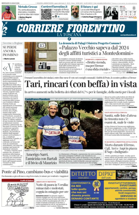 Cover of Corriere Fiorentino