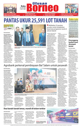 Cover of Utusan Borneo (Sabah)