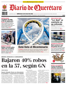 Cover of Diario de Queretaro