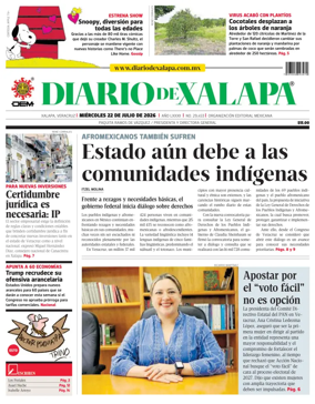 Cover of Diario de Xalapa