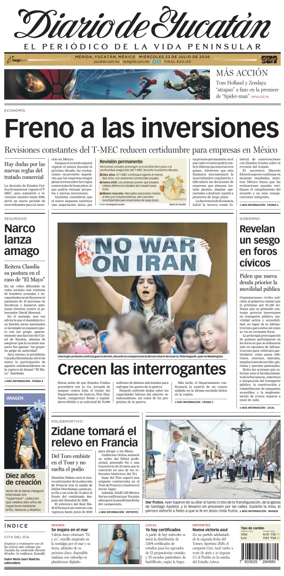 Cover of Diario de Yucatan