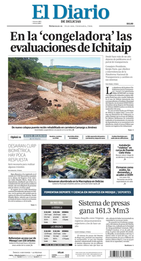 Cover of El Diario de Delicias