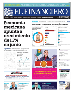 Cover of El Financiero