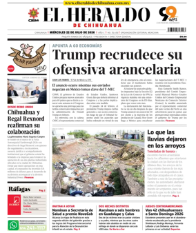 Cover of El Heraldo de Chihuahua