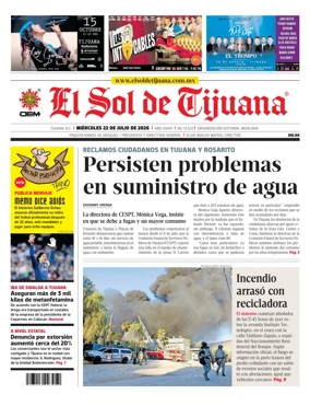 Cover of El Sol de Tijuana
