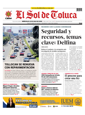 Cover of El Sol de Toluca