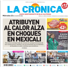 Cover of La Cronica